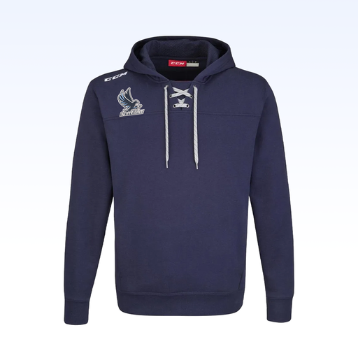 GSC_CCM FLEECE LACE HOODIE YT_Navy