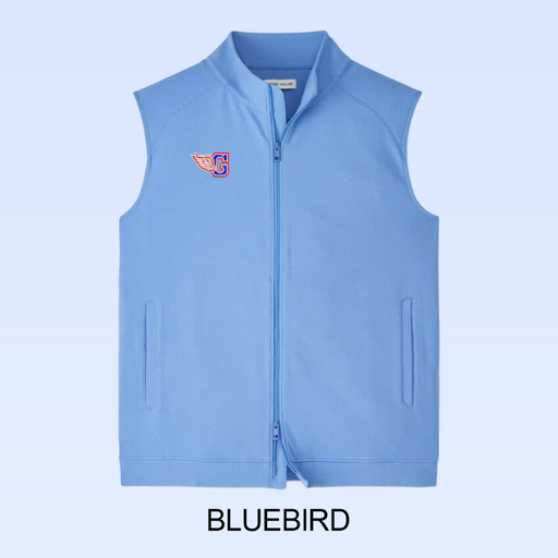 PETER MILLAR CRADLE PIQUÉ PERFORMANCE FULL-ZIP VEST