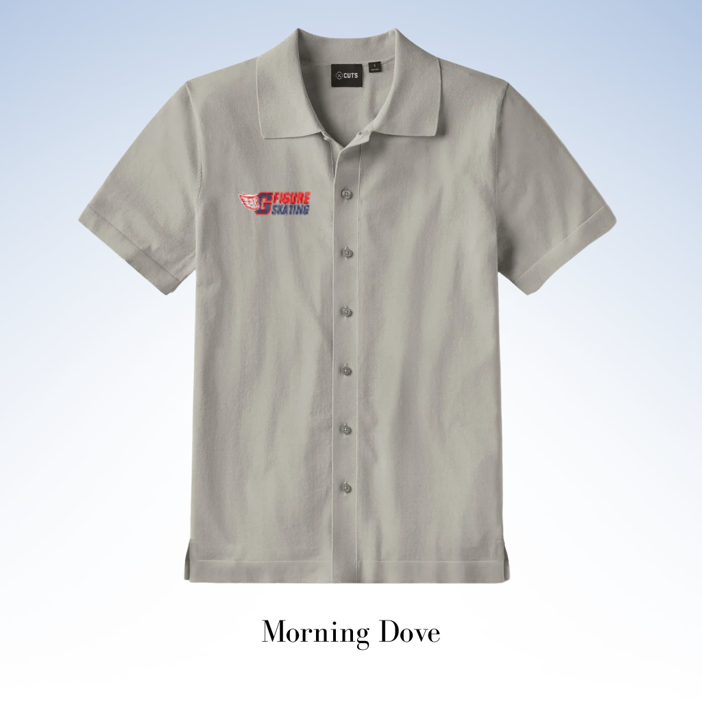 CUTS CLOTHING RIVIERA KNIT BUTTON UP